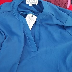 Pink rose blause size m